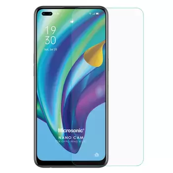 Microsonic Oppo Reno 4 Lite Nano Glass Cam Ekran Koruyucu