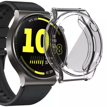 Microsonic Huawei Watch GT Runner Kılıf 360 Full Round Soft Silicone Şeffaf