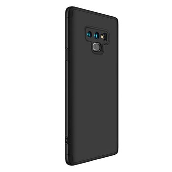 Microsonic Samsung Galaxy Note 9 Kılıf Double Dip 360 Protective AYS Siyah