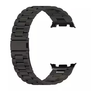 Microsonic Samsung Galaxy Watch 8 40mm Metal Stainless Steel Kordon Siyah