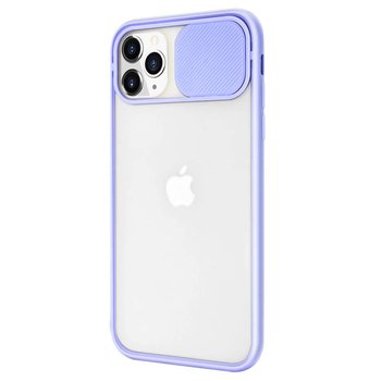 Microsonic Apple iPhone 11 Pro Kılıf Slide Camera Lens Protection Lila