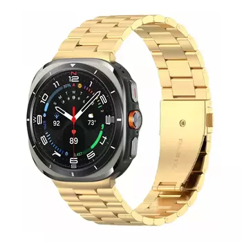 Microsonic Samsung Galaxy Watch 8 40mm Metal Stainless Steel Kordon Gold