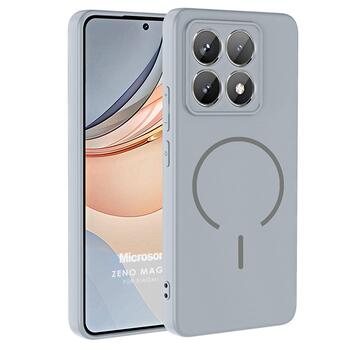 Microsonic Xiaomi 14T Kılıf Zeno MagSafe Gri
