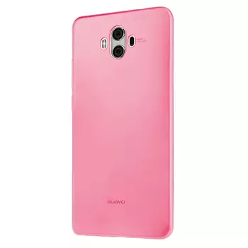 Microsonic Huawei Mate 10 Transparent Soft Kılıf Pembe