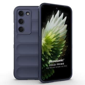 Microsonic TECNO Spark 40 Pro Kılıf Oslo Prime Lacivert