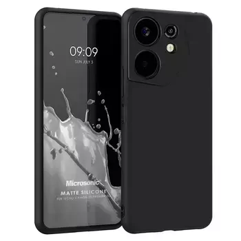 Microsonic Matte Silicone TECNO Camon 20 Premier 5G Kılıf Siyah