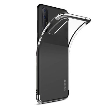 Microsonic Oppo Reno 3 Pro Kılıf Skyfall Transparent Clear Gümüş