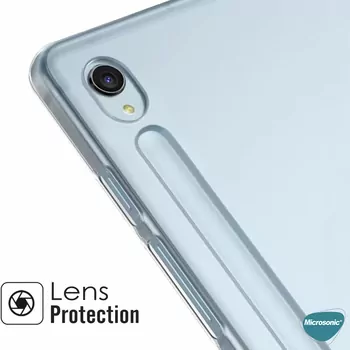 Microsonic Samsung Galaxy Tab S10 FE Kılıf Transparent Soft Şeffaf