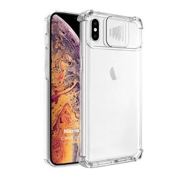 Microsonic Apple iPhone XS Kılıf Chill Crystal Şeffaf