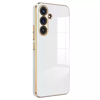 Microsonic Samsung Galaxy A56 Kılıf Olive Plated Beyaz