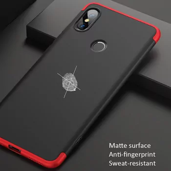 Microsonic Xiaomi Redmi Note 5 Kılıf Double Dip 360 Protective Siyah