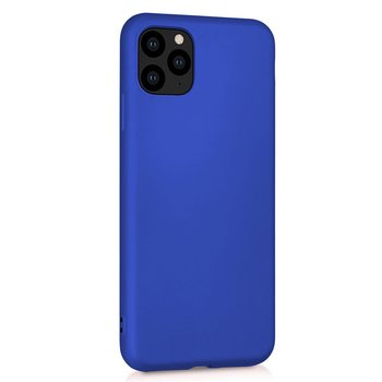 Microsonic Apple iPhone 11 Pro Max Kılıf Matte Silicone Mavi