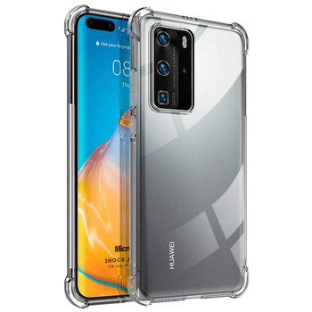 Microsonic Huawei P40 Pro Kılıf Anti Shock Silikon Şeffaf