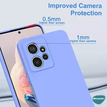 Microsonic Xiaomi Redmi Note 12 4G Kılıf Groovy Soft Koyu Yeşil