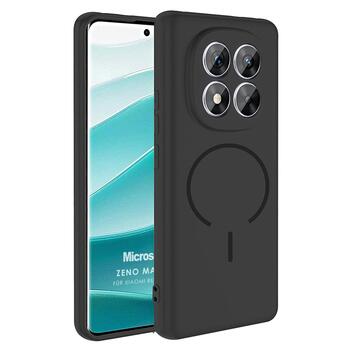 Microsonic Xiaomi Redmi Note 14 Pro 4G Kılıf Zeno MagSafe Siyah