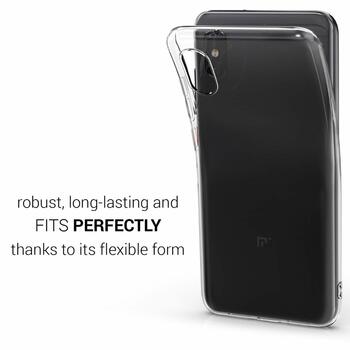 Microsonic Xiaomi Mi 8 Pro Kılıf Transparent Soft Beyaz