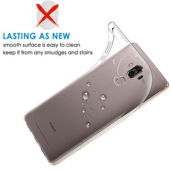 Caseup Huawei Mate 10 Kılıf Transparent Soft Siyah