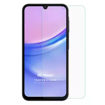 Microsonic Samsung Galaxy A16 Tempered Glass Cam Ekran Koruyucu