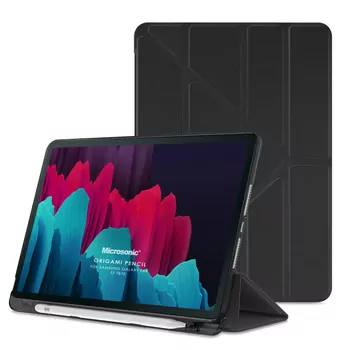 Microsonic Samsung Galaxy Tab S10 FE Kılıf Origami Pencil Siyah