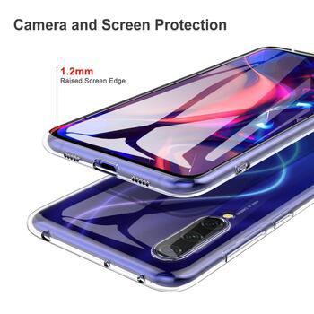 Microsonic Xiaomi Mi 9 Lite Kılıf Transparent Soft Beyaz