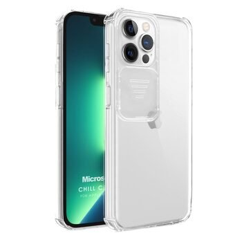 Microsonic Apple iPhone 13 Pro Kılıf Chill Crystal Şeffaf