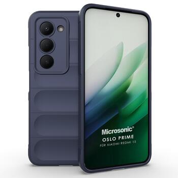 Microsonic Xiaomi Redmi 15 Kılıf Oslo Prime Lacivert