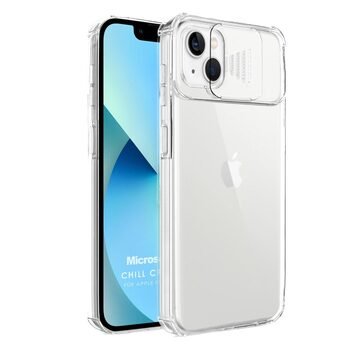 Microsonic Apple iPhone 13 Kılıf Chill Crystal Şeffaf