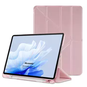 Microsonic Huawei MatePad 11.5 Kılıf Origami Pencil Rose Gold