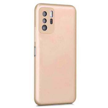 Microsonic Xiaomi Poco X3 GT Kılıf Matte Silicone Gold