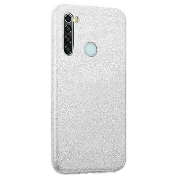 Microsonic Xiaomi Redmi Note 8 Kılıf Sparkle Shiny Gümüş