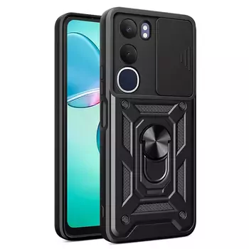 Microsonic Vivo Y19s Kılıf Impact Resistant Siyah