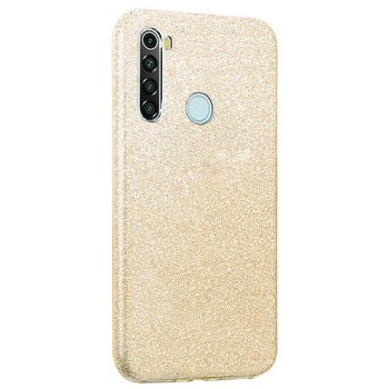 Microsonic Xiaomi Redmi Note 8 Kılıf Sparkle Shiny Gold