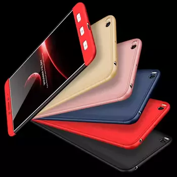 Microsonic Xiaomi Mi Max 2 Kılıf Double Dip 360 Protective Rose Gold