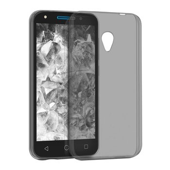 Microsonic Alcatel U5 Kılıf Transparent Soft Siyah