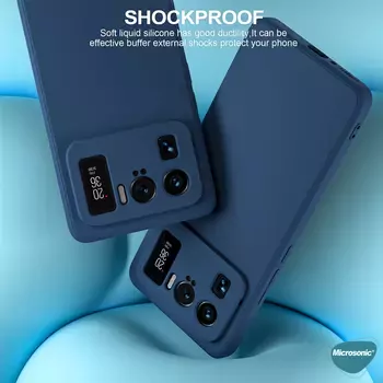 Microsonic Xiaomi Mi 11 Ultra Kılıf Groovy Soft Siyah