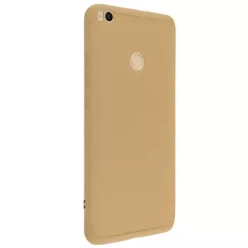 Microsonic Xiaomi Mi Max 2 Kılıf Double Dip 360 Protective Gold