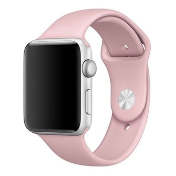 Microsonic Apple Watch Series 2 42mm Silikon Kordon Pembe