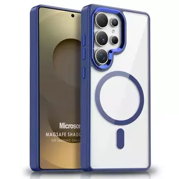 Microsonic Samsung Galaxy S25 Ultra Kılıf MagSafe Shadow Planet Lacivert