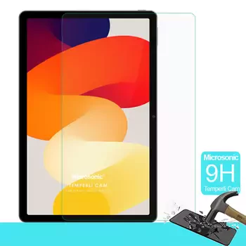 Microsonic Xiaomi Redmi Pad SE Tempered Glass Cam Ekran Koruyucu