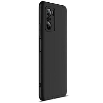 Microsonic Xiaomi Redmi K40 Pro Kılıf Double Dip 360 Protective AYS Siyah