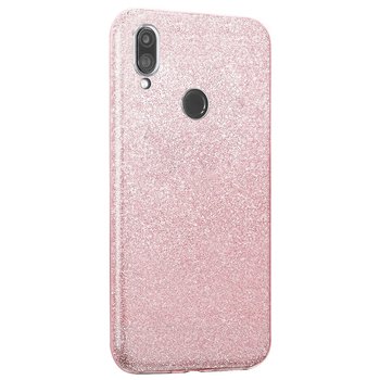 Microsonic Xiaomi Redmi Note 7 Kılıf Sparkle Shiny Rose Gold