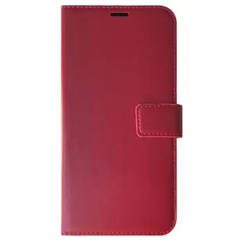 Microsonic Xiaomi Redmi Note 15 Pro Plus Kılıf Delux Leather Wallet Kırmızı