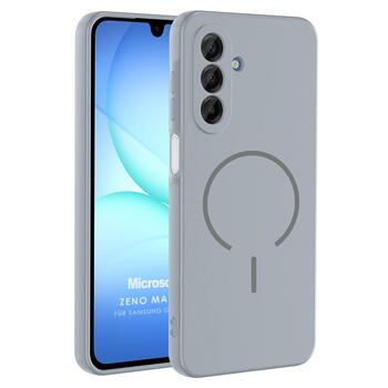 Microsonic Samsung Galaxy A16 Kılıf Zeno MagSafe Gri