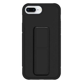 Microsonic Apple iPhone 8 Plus Kılıf Hand Strap Siyah