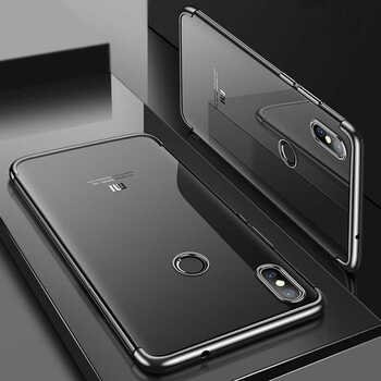 Microsonic Xiaomi Mi 8 Kılıf Skyfall Transparent Clear Siyah