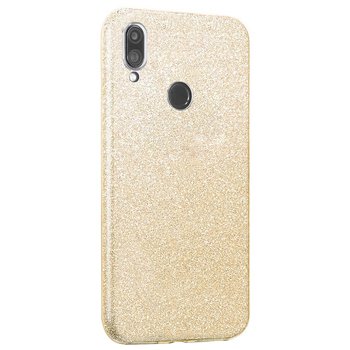 Microsonic Xiaomi Redmi Note 7 Kılıf Sparkle Shiny Gold