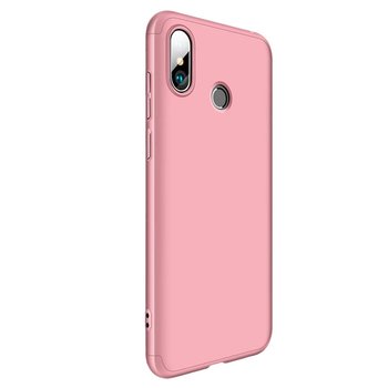 Microsonic Xiaomi Mi A2 Kılıf Double Dip 360 Protective AYS Rose Gold