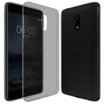 CaseUp Nokia 6 Kılıf Transparent Soft Siyah