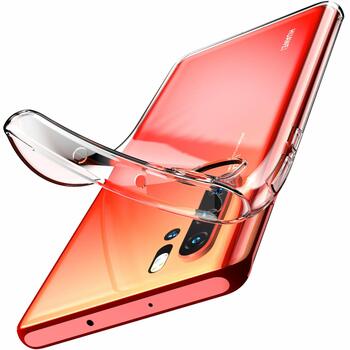 Microsonic Huawei P30 Pro Kılıf Transparent Soft Beyaz