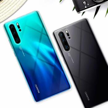 Microsonic Huawei P30 Pro Kılıf Transparent Soft Beyaz